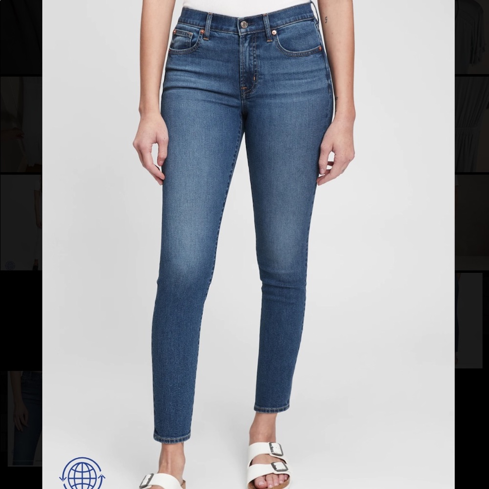 GAP denim true skinny mid rise, 25/0P #703518